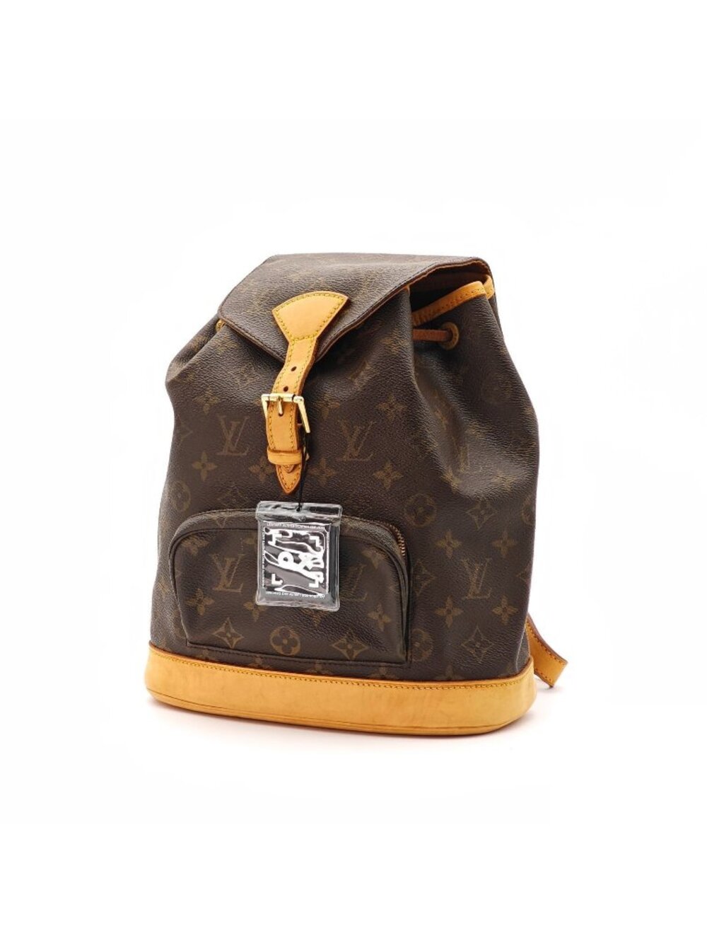 Louis Vuitton Montsouris MM Backpack Diaper Bag Brown